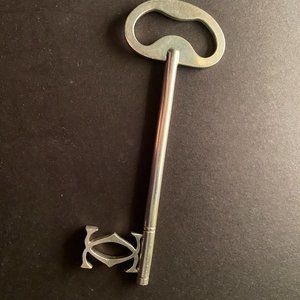 CARTIER KEY Rare Vintage Sterling